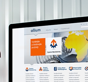 <span>Návrh webdesignu pro společnost Allium</span><i>→</i>